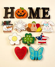 Load image into Gallery viewer, 13-Pc. Interchangeable Home Sentiment
