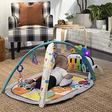Load image into Gallery viewer, Baby Einstein 4-in-1 Kickin&#39; Tunes Music and Language Play Gym and Piano Tummy Time Activity Mat
