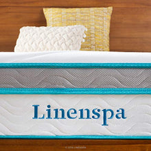 Load image into Gallery viewer, Linenspa 10 Inch Memory Foam and Innerspring Hybrid Mattress - Medium Feel - Twin
