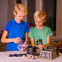 Load image into Gallery viewer, NATIONAL GEOGRAPHIC Hobby Rock Tumbler Kit - Includes Rough Gemstones, 4 Polishing Grits, Jewelry Fastenings, Learning Guide, Great Stem Science Kit
