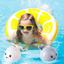 Load image into Gallery viewer, 2022 Upgraded Baby Bath Toys, 1500 mAh Rechargeable Bath Toys with Double Layer Waterproof, Light Up Whale Spray Water Bathtub Toys for Toddlers Infant Kids Boys Girls, Pool Bathroom Baby Toy
