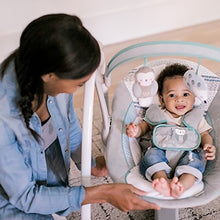Load image into Gallery viewer, Ingenuity Compact Portable Baby Swing with Soothing Music and 2 Plush Toys - Abernathy
