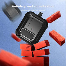 Load image into Gallery viewer, leQuiven Compatible with Airpods 3 Generation Case 2021, Shockproof Protective Case Cover for Airpods 3 Charging Case with Keychain, Full-Body Rugged Hard Shell for Air pods 3, Not Include AirPods
