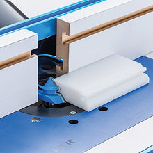 Load image into Gallery viewer, Rockler Router Bit Set Up Jigs for 45 Degree Lock Miter Bits – Jig Works for 3/4” Stock on One Side &amp; 5/8” on Other – High-Quality HDPE Miter Router Bit - Lock Miter Router Bit Measure 2&quot; x 3-7/8&quot; x 3/4&quot;
