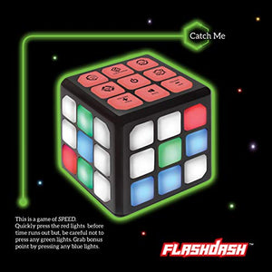 Winning Fingers Flashing Cube Electronic Memory & Brain Game | 4-in-1 Handheld Game for Kids | STEM Toy for Kids Boys and Girls | Fun Gift Toy for Kids Ages 6-12 Years Old