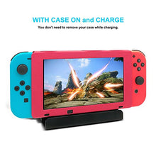 Load image into Gallery viewer, Charging Dock for Nintendo Switch and Switch Lite, USB Type C Charger Dock Station Cradle Stand for Nintendo Switch - Black
