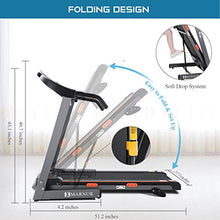 Load image into Gallery viewer, Treadmill Electric Motorized Running Machine with 2.5 HP Power 15 Preset Programs 17&#39;&#39;Wide Tread Belt 8.5 MPH Max Speed for Home Use
