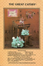 Load image into Gallery viewer, Anything But Ordinary Pattern 110 The Great Catsby Stuffed Cats and Bunny Rabbits
