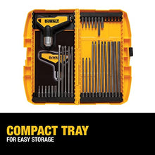 Load image into Gallery viewer, DEWALT Hex Key Wrench Set, Ratcheting. T-Handle Set, 31-Piece (DWHT70265)

