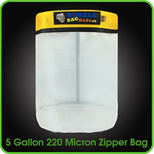 Load image into Gallery viewer, BUBBLEBAGDUDE Bubble Bags Machine 5 Gallon Mini Washer Herbal Ice Essence Extraction Washing Machine with 5 Gallon 220 Micron Zipper Bag - 110 Volts - Eliminate 90% of Work &amp; Save Time
