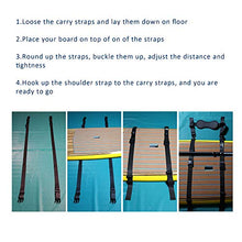 Load image into Gallery viewer, OCEANBROAD SUP Paddle Board Carry Strap Kayak Canoe Carry Strap Storage Sling
