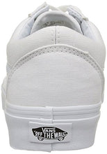 Load image into Gallery viewer, VANS Unisex Old Skool Skate Shoes, Comfortable and Durable Canvas Upper and Padded Tongue and Signature Vans Rubber Waffle Outsole
