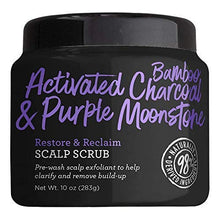 Load image into Gallery viewer, Not Your Mother's Activated Bamboo Charcoal &amp; Purple Moonstone Shampoo, Conditioner &amp; Scalp Scrub Hair Care Set
