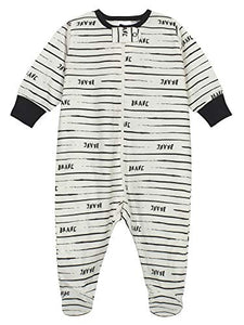 Onesies Brand Baby Boys' 4-Pack Sleep 'N Play, Tiger Orange, 0-3 Months