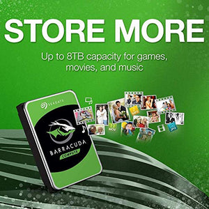 Seagate BarraCuda 2TB Internal Hard Drive HDD – 3.5 Inch SATA 6Gb/s 7200 RPM 256MB Cache 3.5-Inch – Frustration Free Packaging (ST2000DM008/ST2000DMZ08)