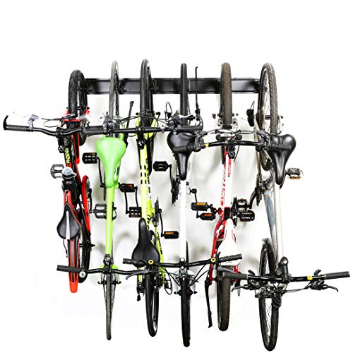 Load image into Gallery viewer, Ultrawall Bike Storage Rack,6 Bike Storage Hanger Wall Mount for Home & Garage Holds Up to 300lbs