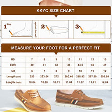 Load image into Gallery viewer, Kkyc Premium Mens Shoes Classic Casual Shoes Comfortable Loafers Slip on Boat Shoes 7 M (Camel)
