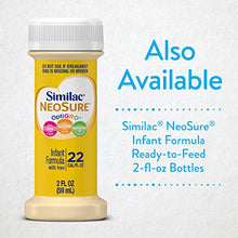 Load image into Gallery viewer, Similac NeoSure Infant Formula with Iron, For Babies Born Prematurely, Powder, 13.1 ounces (Pack of 6), Powder(White)
