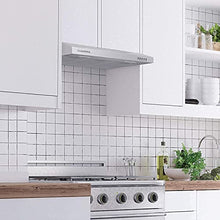 Load image into Gallery viewer, CIARRA CAS75918A 30 inch Range Hood with CACF006 Carbon Filters, Stainless Steel Stove Vent Hood for Kitchen

