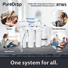 Load image into Gallery viewer, Puredrop RTW5 PureDrop Water Filtration System, White
