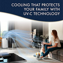 Load image into Gallery viewer, DeLonghi PACEX390UVcare-6AL PACEX290UVcare-6AL WH 14000 BTU Portable Air Conditioner, Dehumidifier, Fan &amp; UV-Carelight, White
