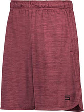Load image into Gallery viewer, Dry FIT Gym Shorts for Men - Mens Workout Running Shorts - Moisture Wicking with Pockets and Side Hem Burgundy
