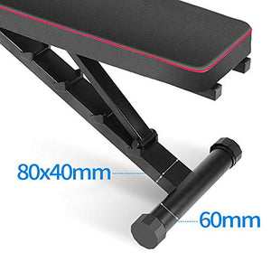 Soges Multi-Functional Dumbbell Bench Adjustable Height Incline Bench, Multi-Workout Abdominal Hyper Back Extension Bench, Home Strength Training Fitness Workout Station, PSBB004