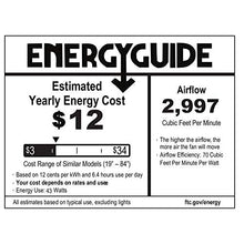 Load image into Gallery viewer, Hunter Dempsey Indoor Low Profile Ceiling Fan with LED Light and Remote Control, 44&quot;, White
