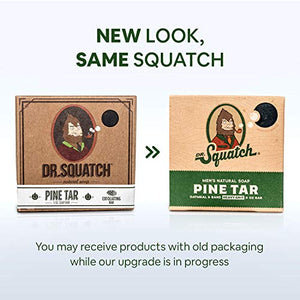 Dr. Squatch Men's Soap Gift Set (10 Bars) – Pine Tar, Cedar Citrus, Bay Rum, Spearmint Basil, Grapefruit IPA, Cool Fresh Aloe, Alpine Sage, Eucalyptus Greek Yogurt, Deep Sea Goat's Milk, Gold Moss