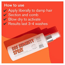 Load image into Gallery viewer, Anti Frizz Hair Humidity Blocking Spray - Leave-in Product - Heat Activated Treatment for Static Control - Straight, Wavy, Curly, Frizzy, Dry &amp; Damaged Hair PETA Approved Vegan &amp; Cruelty Free 5.91FlOz
