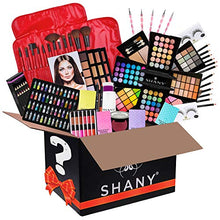 Load image into Gallery viewer, SHANY Gift Surprise - AMAZON EXCLUSIVE - All in One Makeup Bundle - Includes Pro Makeup Brush Set, Eyeshadow Palette,Makeup Set or Lipgloss Set and etc. - COLORS &amp; SELECTION VARY
