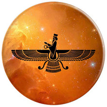 Load image into Gallery viewer, Faravahar Zarathustra Zoroastrian Farohar Farvahar Iran PopSockets Grip and Stand for Phones and Tablets
