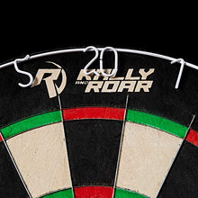 Load image into Gallery viewer, Rally and Roar 18&quot; Standard Bristle Dartboard w/ Mounting Brackets, Self Healing, Galvanized Wiring
