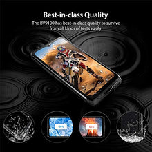 Load image into Gallery viewer, 13000mAh Rugged Phone, Blackview BV9100 4GB+64GB Dual SIM Rugged Cell Phones Unlocked, IP68 Waterproof Smartphone, Android 9.0 Pie 6.3&quot; Screen NFC Face Unlocked AT&amp;T T-Mobile Blackview Cell Phones
