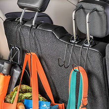 Load image into Gallery viewer, High Road Contour CarHooks Car Headrest Hangers, Purse and Grocery Bag Hooks, 2-pack
