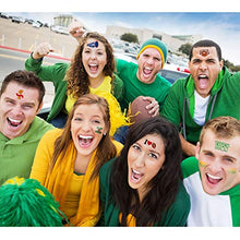 Load image into Gallery viewer, Amosfun 72Pcs Football Art Tattoos Football Sports Face Body Stickers Party Decorations
