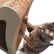 Load image into Gallery viewer, PetFusion 3-Sided Vertical Cat Scratching Post (Standard Size, Warm Gray). [Multiple Scratching Angles to Match Your Cat&#39;s Preference]
