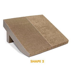 K&H Pet Products Stretch n' Scratch Cardboard Cat ScratcherToy 9” x 14” x 15”
