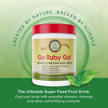 Load image into Gallery viewer, GO Ruby GO! - Nutritional Red Superfood Powder Juice, Loaded with 42 Plant-Based Antioxidants &amp; Fruit Extracts, Effective Probiotics, Fortifying &amp; Healthy Superior Energy, Better Immunity &amp; Digestion
