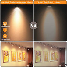 Load image into Gallery viewer, 12 Pack MR16 LED Bulbs 50W Halogen Equivalent, 2700K Warm White, 5W GU5.3 MR16 12V Spotlight Bulb, Non-Dimmable,45 Degree Beam Angle for Landscape, Recessed, Track Lighting
