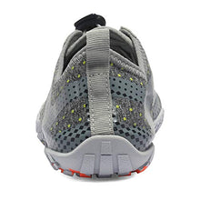 Load image into Gallery viewer, APTESOL Mens Athletic Water Shoes Barefoot Beach Inspired, No.919-grey, Size 8.0
