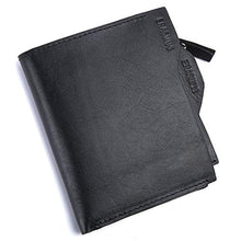 Load image into Gallery viewer, Erasmus Wallet for Men RFID Blocking Leather, ID Window, Bifold Zipper Wallet, Extra Capacity Travel Wallet, Gift box

