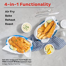 Load image into Gallery viewer, Instant Vortex 5.7 Quart Air Fryer, Customizable Smart Cooking Programs, Digital Touchscreen and Non-Stick Air Fryer Basket, Black

