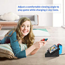 Load image into Gallery viewer, Switch Controller Charger Dock Station Compatible with Nintendo Switch Joycon&amp;Pro Controller, OIVO Upgraded 5-in-1 Switch Remote Controller Charger for Nintendo Switch - 2.8FT Type C Cable Included

