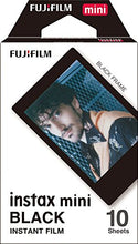 Load image into Gallery viewer, Fujifilm Instax Mini Instant Film 4-PACK BUNDLE SET , SKY BLUE 10 + Black Frame 10 + Monochrome 10 + Twin 20 90 8 70 7s 50s 25 300 Camera SP-1 Printer
