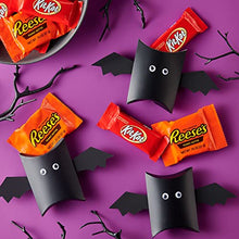 Load image into Gallery viewer, REESE'S and KIT KAT Milk Chocolate Assortment Snack Size Candy, Halloween, 44.23 oz Bulk Variety Bag (85 Pieces)
