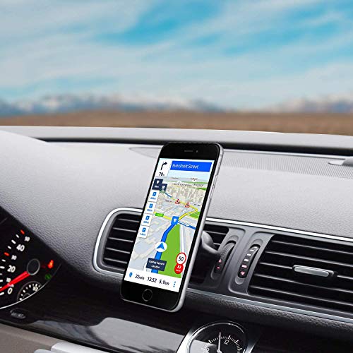 Load image into Gallery viewer, 2 Pack Magnetic Phone Car Mount, APPS2Car Car Phone Holder Mount Magnetic, Built in 6 Strong Magnets, Air Vent Cell Phone Holder for Car with Adjustable Secure Tightening System