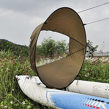 Load image into Gallery viewer, Mona43Henry Kayak Wind Sail Foldable Kayak Boat Wind Sail 46 Inches Kayak Canoe Accessories for Kayaks Canoes and Inflatable Boats, Easy Setup &amp; Deploys Quickly Astonishing
