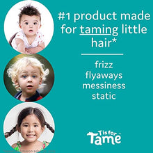 Load image into Gallery viewer, T is for Tame - Hair Taming Matte Cream | All-Natural Hair Products for Babies, Toddlers &amp; Kids Made with Organic Coconut Oil &amp; Jojoba | Light Hold for Flyaway Hair | Not Stiff, Sticky, or Greasy
