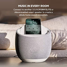 Load image into Gallery viewer, Belkin SoundForm Elite Hi-Fi Smart Speaker + Wireless Charger (Alexa Voice-Controlled Bluetooth Speaker) Sound Technology by Devialet (Black)

